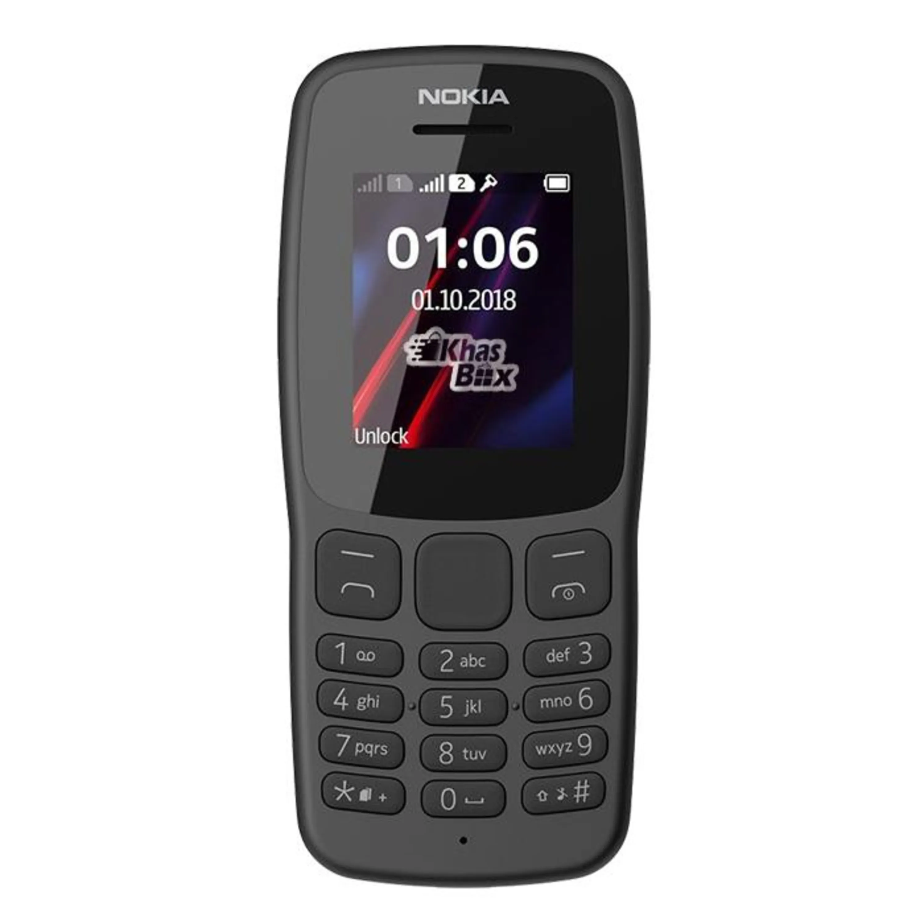 گوشی موبایل نوکیا 106 2018 دو سیم کارت